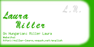 laura miller business card